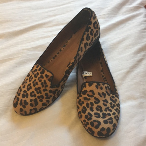 animal print flats
